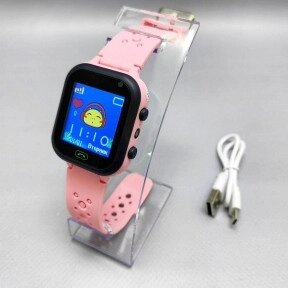 Детские умные часы Smart Baby Watch Q15 Розовый