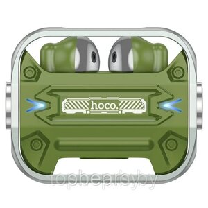 Беспроводные наушники Hoco EW55 TWS цвет: зеленый хаки, золото, серебро NEW!