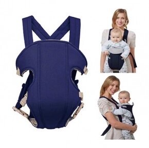 Рюкзак-слинг (кенгуру) для переноски ребенка Willbaby Baby Carrier, (3-12 месяцев) Синий