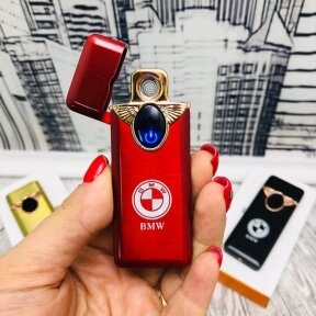 Сенсорная зажигалка Eagle LIGHTER BMW Красная крылья