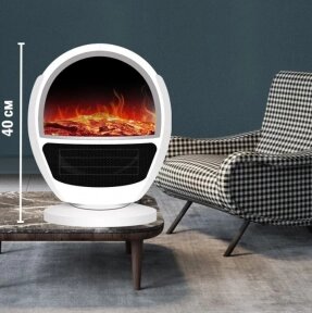 УЦЕНКА Домашний обогреватель с имитацией камина Flame Heater (MAXI)