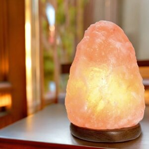 Соляная лампа - ночник Скала из гималайской соли 3-5 кг Crystal Salt Lamp