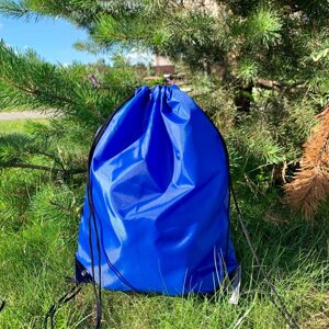 Рюкзак - мешок “Tip” для спортивной и сменной обуви / Компактный, сверхлегкий, усиленный Синий