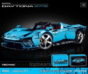 Конструктор для детей Техник Ferrari Daytona W966 3778 дет.