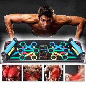 Платформа (тренажер) для отжиманий 14 Functional Push Up - Push Up Training System от компании bel-ok - магазин товаров для дома - фото 1