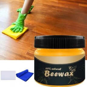 Полироль для деревянной мебели (древесины) Beewax на пчелином воске, 80 гр. от компании bel-ok - магазин товаров для дома - фото 1