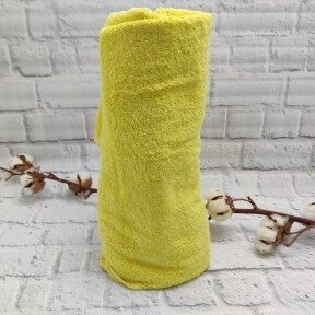 Полотенце махровое  Оптимальный размер, 100 хлопок, 14070см.  Желтый от компании ART-DECO МАРКЕТ - магазин товаров для дома - фото 1