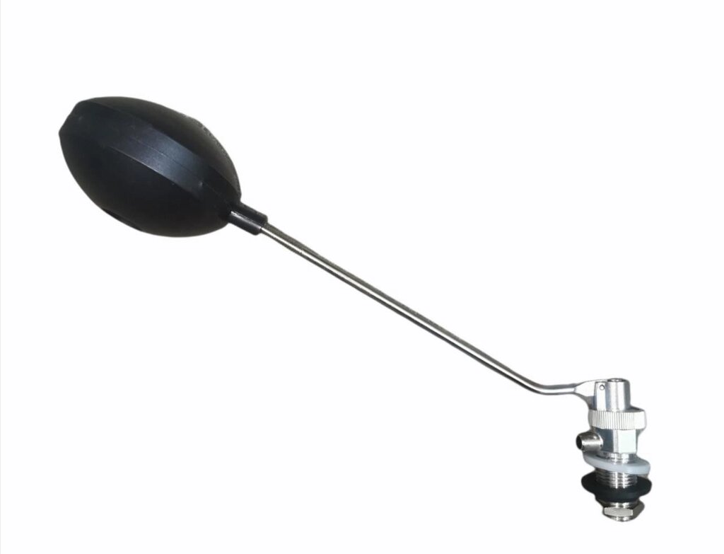 Поплавковый клапан для подачи воды (хром + пластик) от компании ART-DECO МАРКЕТ - магазин товаров для дома - фото 1