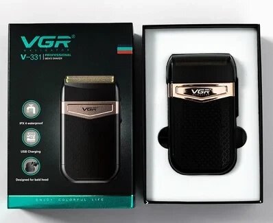 Портативная мужская бритва VGR V-331 Shaver дорожный от компании Art-deco магазин товаров для дома - фото 1