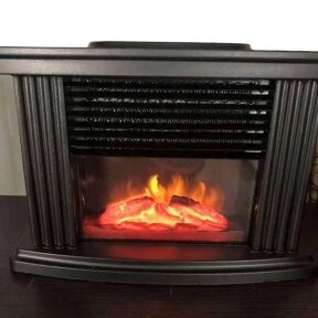 Портативный обогреватель FLAME HEATER с LCD дисплеем и имитацией камина  Без пульта от компании bel-ok - магазин товаров для дома - фото 1