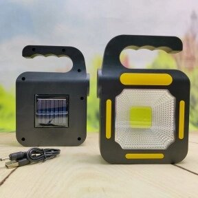 Портативный переносной светодиоидный фонарь-лампа Portable Solar Energy Lamp JY-859 (зарядка от солнечной от компании ART-DECO МАРКЕТ - магазин товаров для дома - фото 1