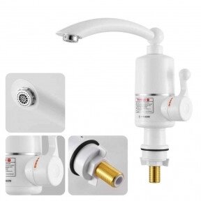 Проточный электрический водонагреватель Instant Electric Heating Water Faucet LZ-401X от компании ART-DECO МАРКЕТ - магазин товаров для дома - фото 1