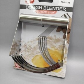 Резак измельчитель для песочного теста Dough Blender / Ручной механический измельчитель из нержавеющей стали от компании bel-ok - магазин товаров для дома - фото 1