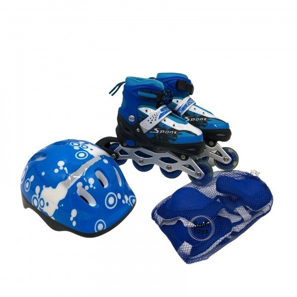 Роликовые коньки (синий) от компании ART-DECO МАРКЕТ - магазин товаров для дома - фото 1