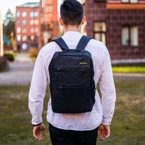 Рюкзак 3в1 BackPack Urban с USB и отделением для ноутбука до 17 Черный от компании bel-ok - магазин товаров для дома - фото 1