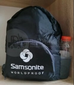 Рюкзак Samsonite Worldroof (легко трансформируется в косметичку) Темно-серый от компании bel-ok - магазин товаров для дома - фото 1