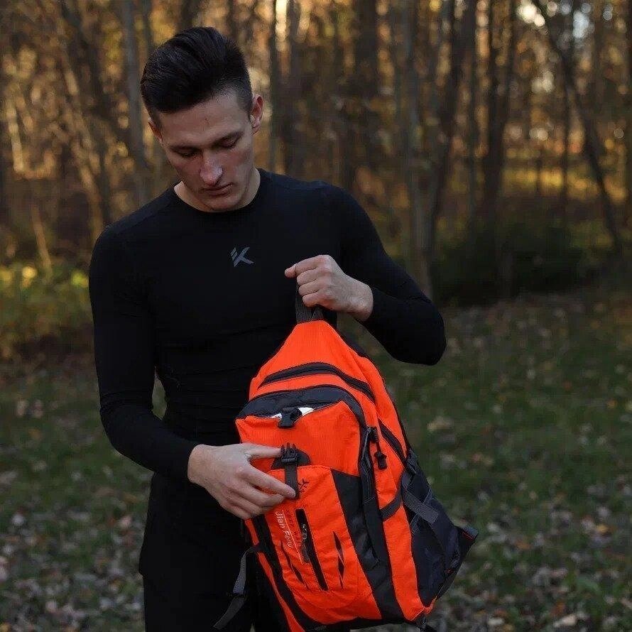 Рюкзак спортивно-туристический "Activiti". Оранжевый от компании ART-DECO МАРКЕТ - магазин товаров для дома - фото 1