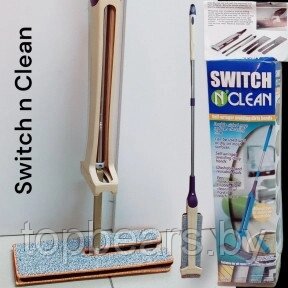 Самоотжимающаяся швабра лентяйка Switch n Clean Фиолетовый от компании ART-DECO МАРКЕТ - магазин товаров для дома - фото 1