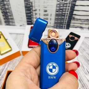 Сенсорная зажигалка Eagle LIGHTER BMW Синяя крылья от компании bel-ok - магазин товаров для дома - фото 1