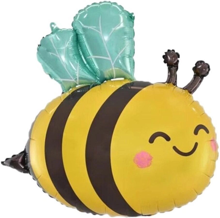 Шар (32''/81 см) Фигура, Милая пчела, 1 шт. от компании ART-DECO МАРКЕТ - магазин товаров для дома - фото 1