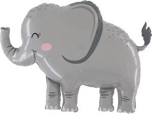 Шар (36/91 см) Фигура, Слон, 1 шт. в уп.