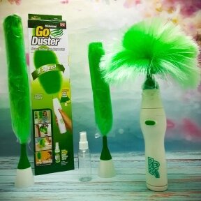 Щетка вращающаяся для удаления пыли Go Duster (Гоу Дастер) от компании bel-ok - магазин товаров для дома - фото 1