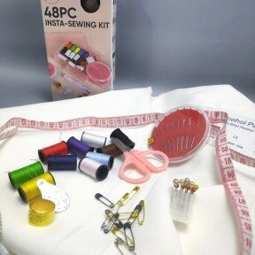 Швейный дорожный набор 48PC INSTA-SEWING KIT (48 предметов) от компании ART-DECO МАРКЕТ - магазин товаров для дома - фото 1