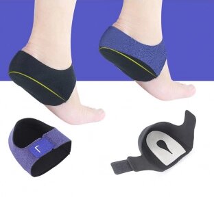 Силиконовые гелевые подпяточники Silicone Heel от фасциита, пяточных шпор от компании bel-ok - магазин товаров для дома - фото 1