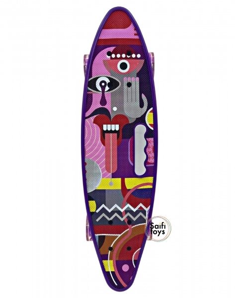 Скейтборд (фиолетовый) от компании ART-DECO МАРКЕТ - магазин товаров для дома - фото 1
