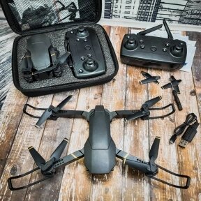 Складной мини-квадрокоптер Drone Pro 252X управление с пульта/смартфона Global Drone New Камера 1MP от компании bel-ok - магазин товаров для дома - фото 1