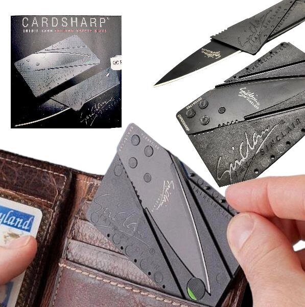 Складной нож - кредитка CardSharp2 (картонная коробка) от компании bel-ok - магазин товаров для дома - фото 1