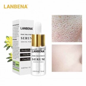 SOS Лечебная эссенция для сужения пор (от черных точек) Lanbena Serum Pore Treatment, 15 ml от компании bel-ok - магазин товаров для дома - фото 1