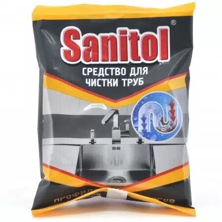 Средство для чистки труб "Sanitol" от компании ART-DECO МАРКЕТ - магазин товаров для дома - фото 1