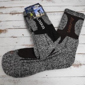 Термоноски Cool Pile Socks, размер 40-46 Alaska (черный узор) от компании ART-DECO МАРКЕТ - магазин товаров для дома - фото 1