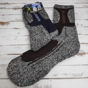 Термоноски Cool Pile Socks, размер 40-46 Alaska (синий узор) от компании ART-DECO МАРКЕТ - магазин товаров для дома - фото 1