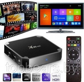 ТВ-приставка Android Smart TV Box X96 Mini 2GB/16GB Wi-FiПульт д/у от компании ART-DECO МАРКЕТ - магазин товаров для дома - фото 1