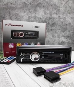 УЦЕНКА Автомагнитола Pioneer OK (Bluetooth, USB, micro, AUX, FM, пульт) от компании bel-ok - магазин товаров для дома - фото 1