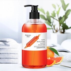 УЦЕНКА Гель для душа с маслом красного апельсина Юдзу Images Hydra Blood Orange Essence Shower Gel, обладает от компании bel-ok - магазин товаров для дома - фото 1