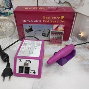 УЦЕНКА  Машинка (фрезер) для маникюра Lina Mercedes 2000 ManicurePedicure Set (20000 об/мин. ) от компании bel-ok - магазин товаров для дома - фото 1