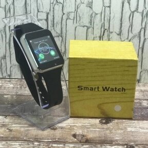 Умные часы Smart Watch A1 Черные с серебром от компании bel-ok - магазин товаров для дома - фото 1