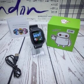 УМНЫЕ ДЕТСКИЕ ЧАСЫ SMART BABY WATCH Q80 WONLEX (G72Wifi) Черные от компании bel-ok - магазин товаров для дома - фото 1