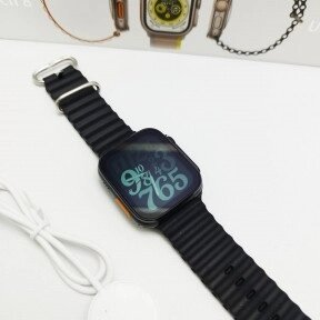 Умные смарт-часы Smart Watch 8 Ultra Черный от компании ART-DECO МАРКЕТ - магазин товаров для дома - фото 1