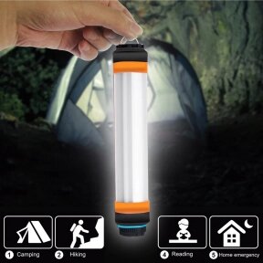 Универсальный походный водонепроницаемый перезаряжаемый USB светильник  Rechargeable waterproof lamp модель t-30  8 в 1 от компании bel-ok - магазин товаров для дома - фото 1