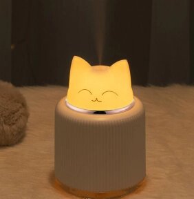 Увлажнитель (аромадиффузор) воздуха PET LAMP Humidifier с функцией ночника300ml / 2 режима подсветки, USB от компании bel-ok - магазин товаров для дома - фото 1