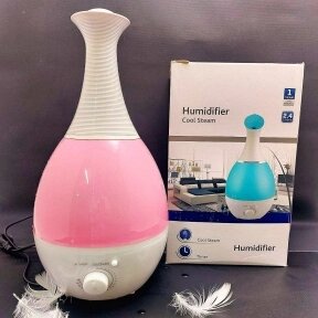 Увлажнитель воздуха Cool Steam Humidifier, резервуар 2,4 литра с подсветкой 220V от компании bel-ok - магазин товаров для дома - фото 1