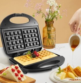 Вафельница электрическая Silver Crest Waffle Maker SC-608 750W (бельгийские вафли, венские вафли) от компании bel-ok - магазин товаров для дома - фото 1