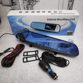 Видеорегистратор Vehicle Blackbox DVR с камерой заднего вида mod. 2020 от компании ART-DECO МАРКЕТ - магазин товаров для дома - фото 1