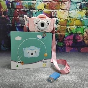 (VIP качество) Детский фотоаппарат Childrens Fun Camera Моя первая селфи камера 2 Розовая собачка от компании bel-ok - магазин товаров для дома - фото 1