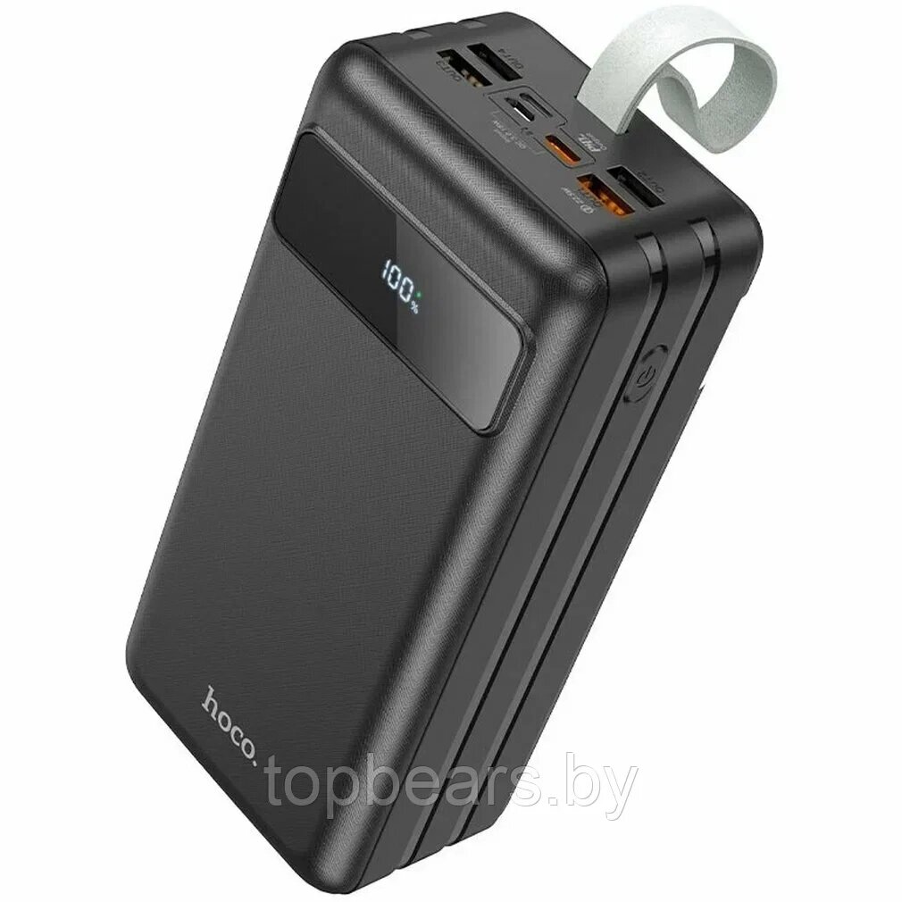 Внешний аккумулятор HOCO J86B 60000 mAh цвет: черный от компании bel-ok - магазин товаров для дома - фото 1