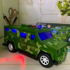 Военная машинка сейф копилка Military Car Safe Box от компании Art-deco магазин товаров для дома - фото 1